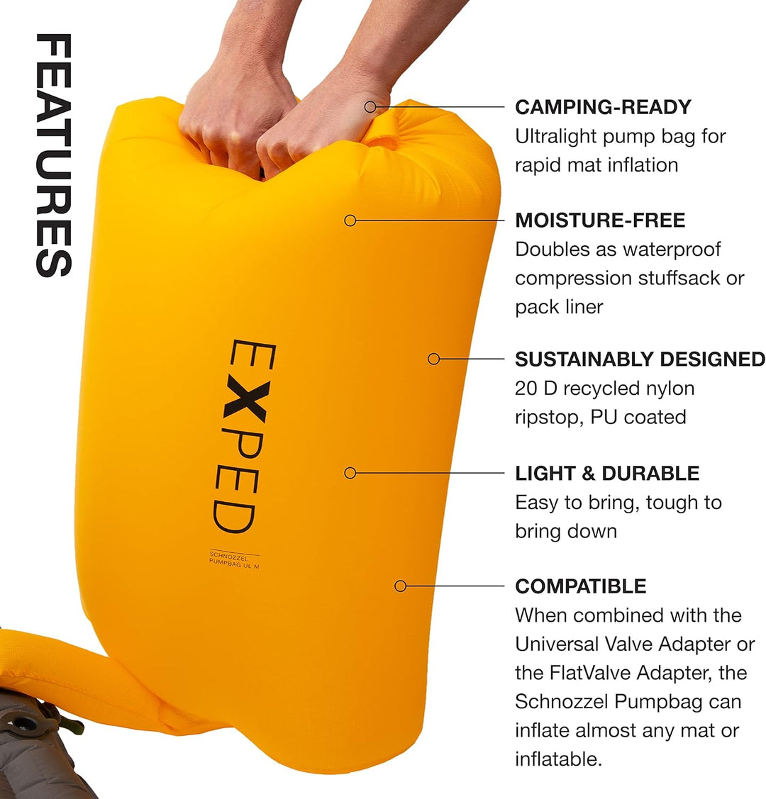 Exped Pumpsack Schnozzel Pumpbag UL - M