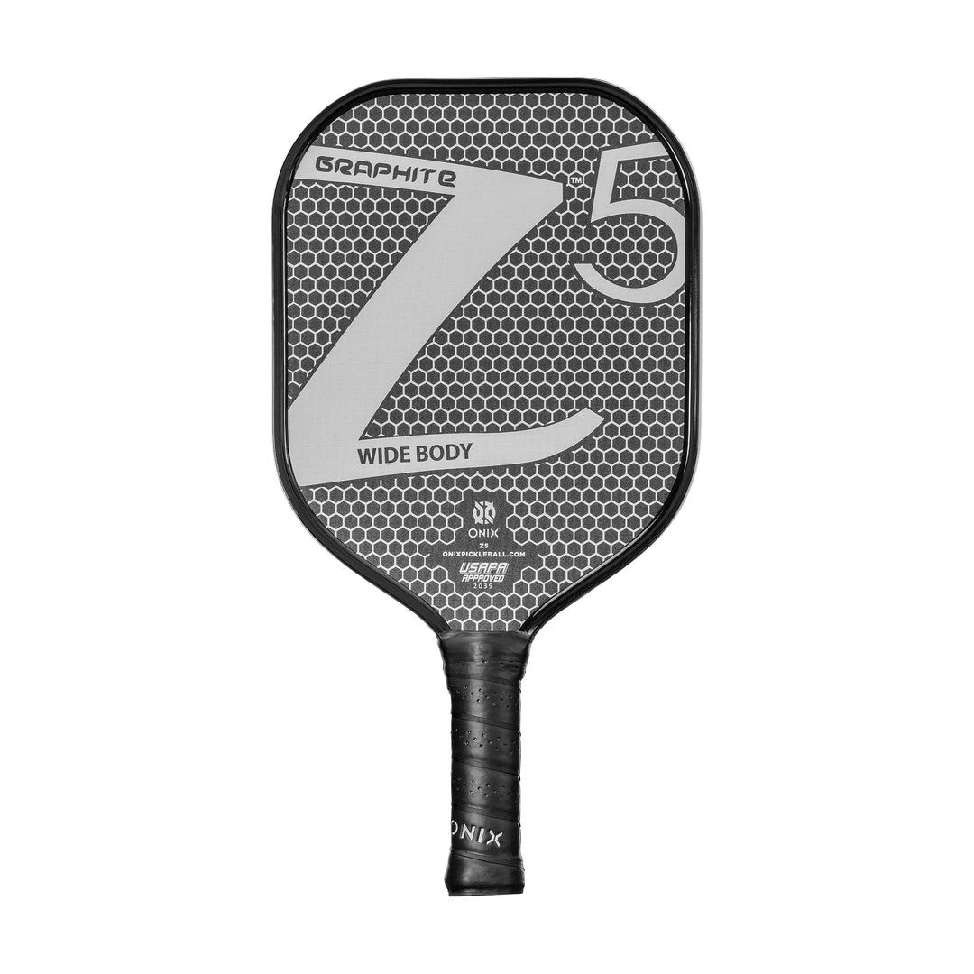 Onix Pickleball-Paddel aus Kohlefaser, Graphit, Z5, mit gepolstertem Komfortgriff, USA Pickleball zu