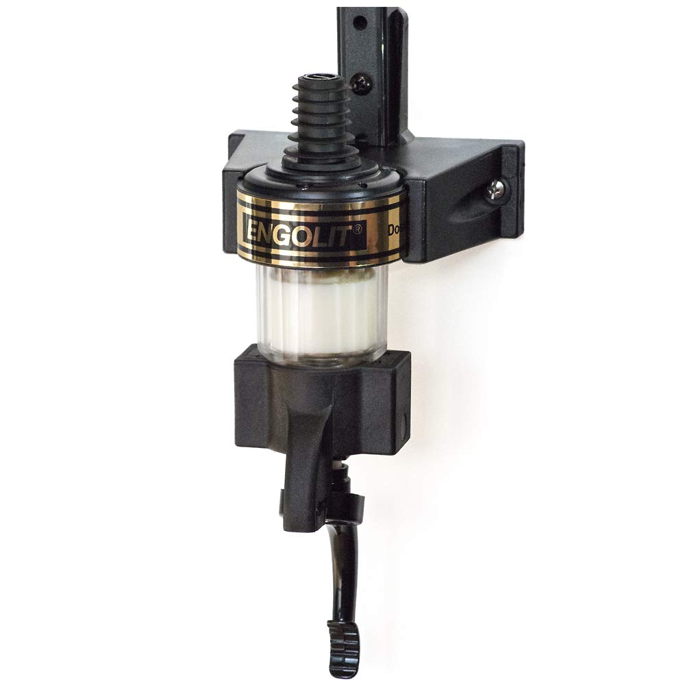 2 cl ENGOLIT Dosierer (Hygienischer Finger Push) inkl. Flaschenhalter | Made in Germany | Schnapsspe