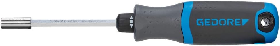 GEDORE Magazin-Schraubendreher 2169-012 SilentGEAR mit geräuschloser Knarrenfunktion Mit Bit-Magazin