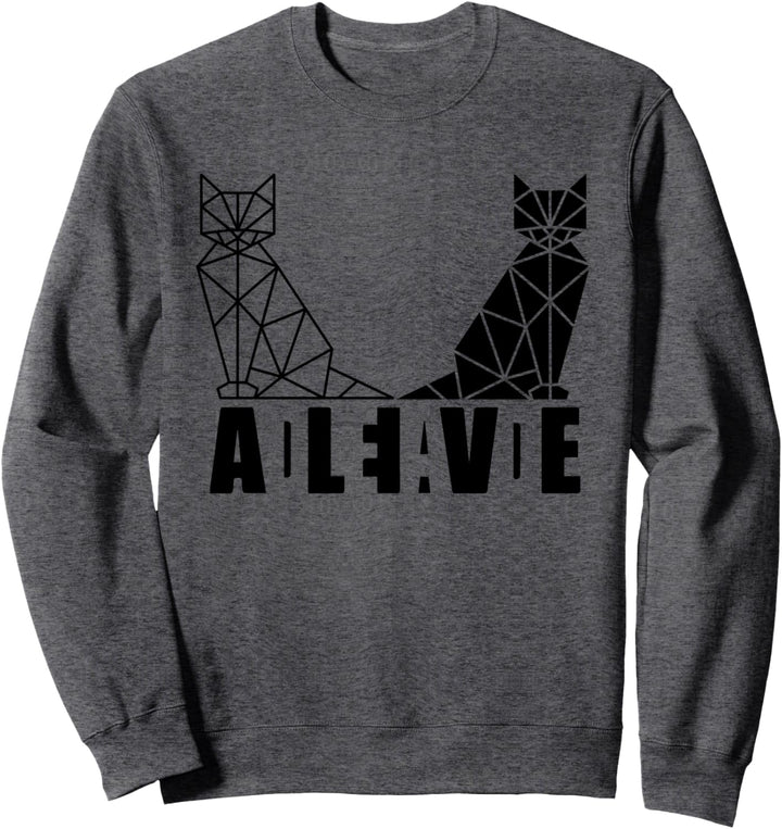 Schrödingers Katzenwissenschaft tot und lebendig Sweatshirt