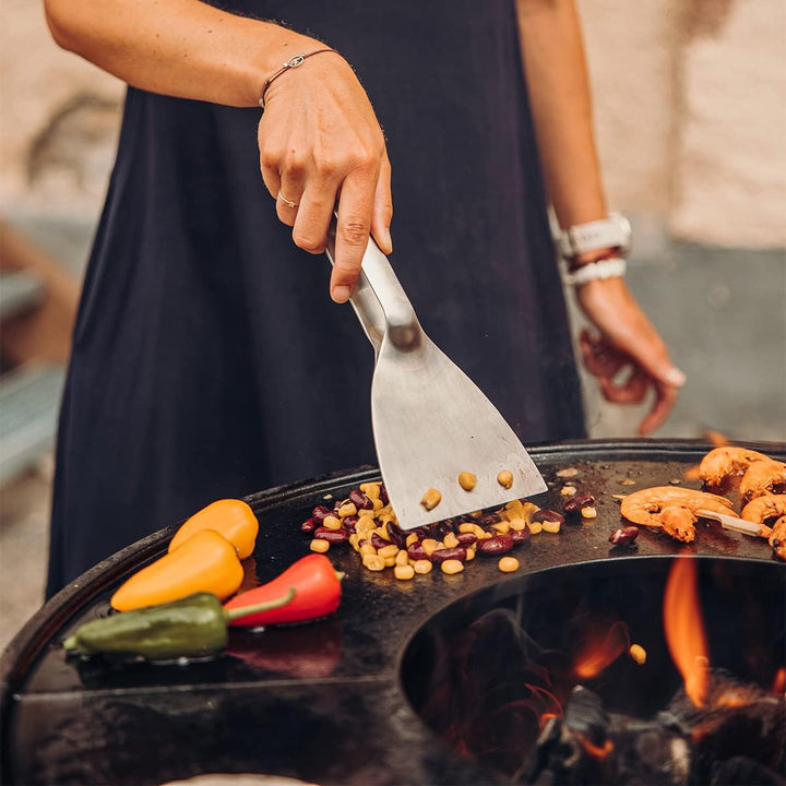 höfats - Spachtel - Grillspachtel und Wender zum Zerteilen und Verrühren von Grillgut sowie zum Rein