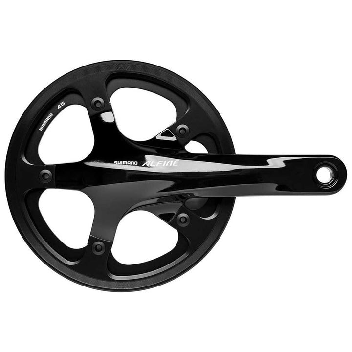Shimano Unisex – Erwachsene Alfine Kettenradgarnitur, Schwarz, Einheitsgrösse