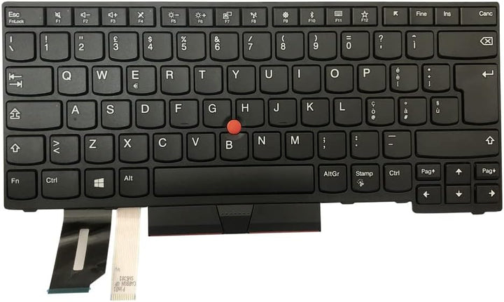 Gintai Italiano Tastiera für Lenovo Thinkpad L380 L390 E480 L480 T480S E485 E490 L490 T490 E495 T495