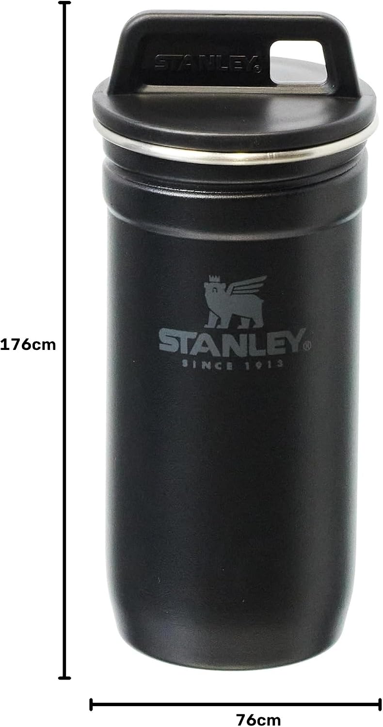 STANLEY 1913 Adventure Nesting Schnapsgläser Set 59 ml - Shotgläser aus Edelstahl - BPA-Frei - Stape