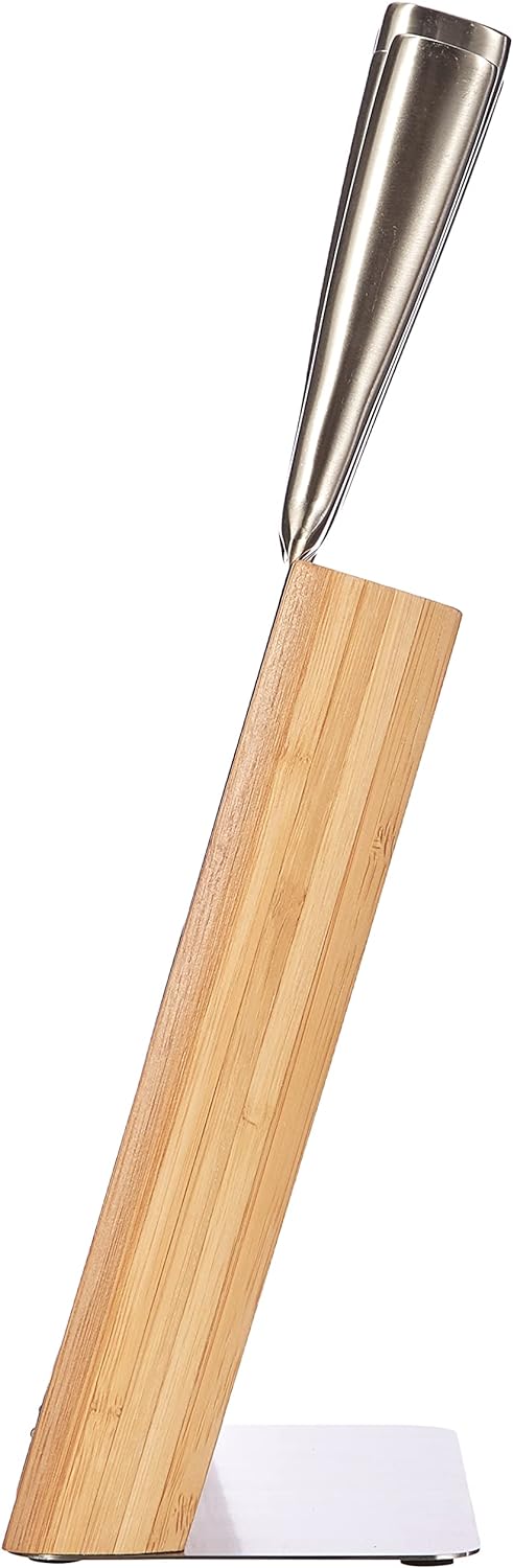 Pradel Jean Dubost 18521 Bambus-Messerblock mit 5 Edelstahl-Messern
