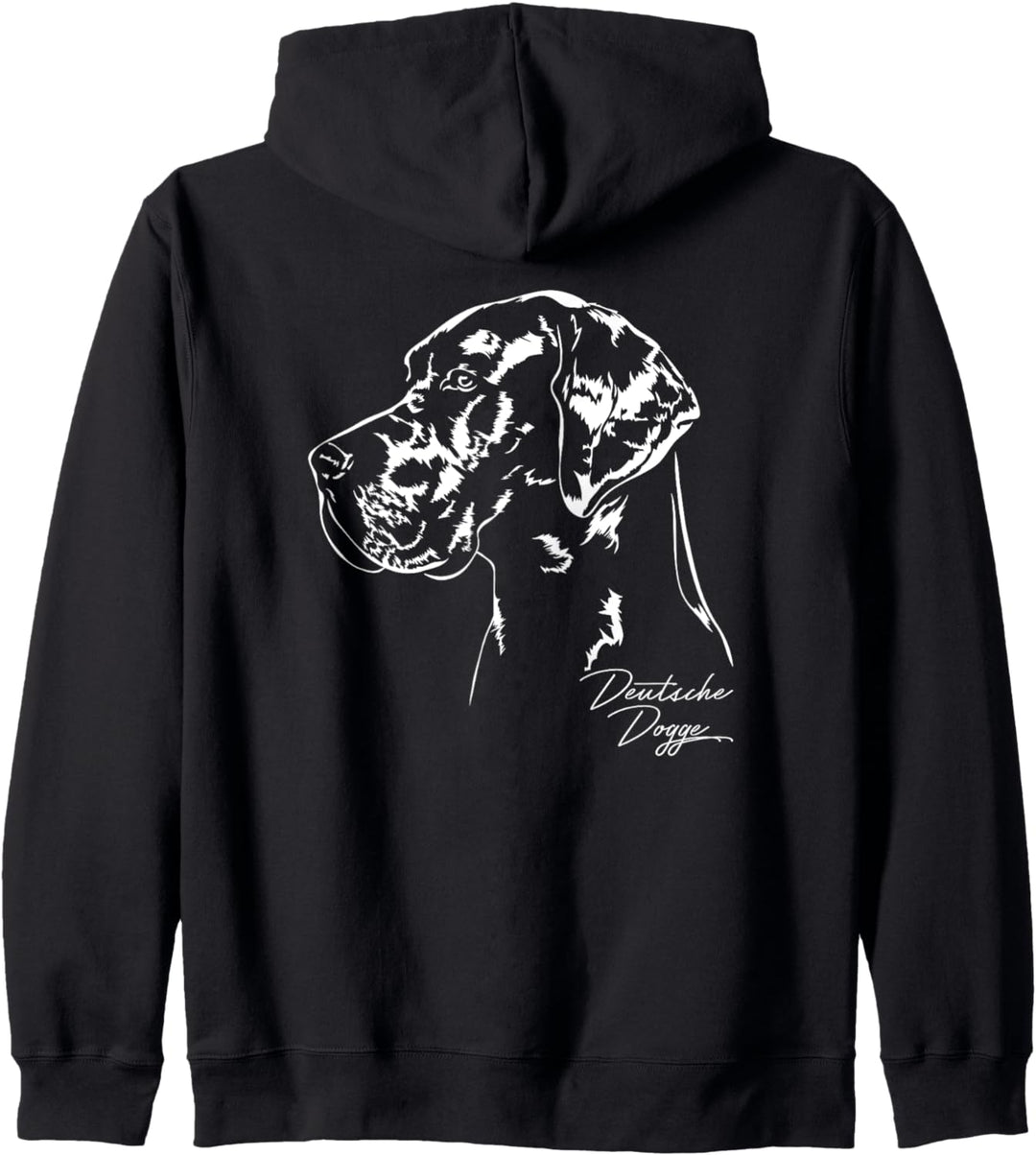 Deutsche Doggen Dogge Hund Hundeportrait Hunde Kapuzenjacke