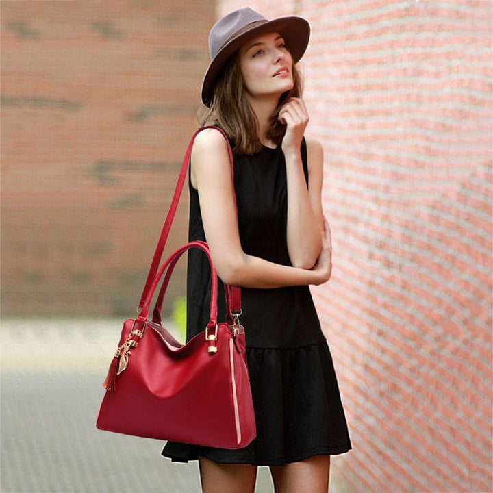 NICOLE&amp;DORIS Damen Schultertasche Mode Handtaschen Hobos und Umhängetaschen für Frauen Gross Trageta