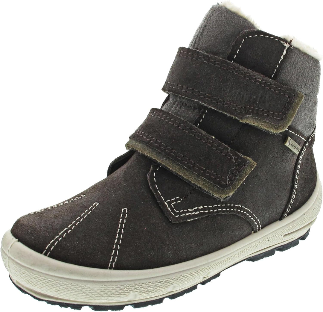 Superfit Jungen Groovy Warm Gefütterte Gore-tex Schneestiefel 28 EU Braun Grau 3000, 28 EU Braun Gra