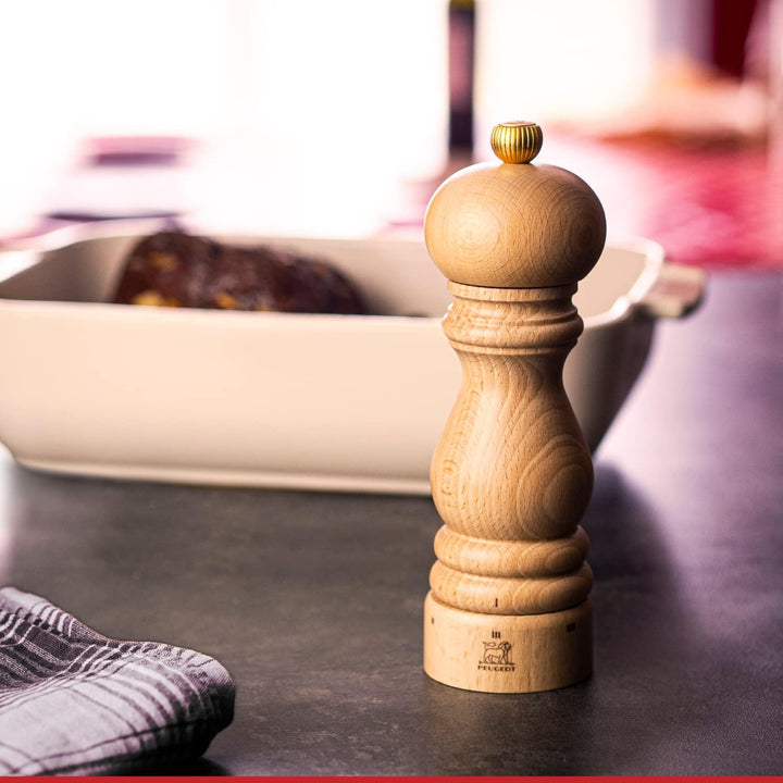 PEUGEOT - Paris u'Select 18 cm Pepper and Salt Mill Set - 6 Predefined Grind Settings - Powdered Sal