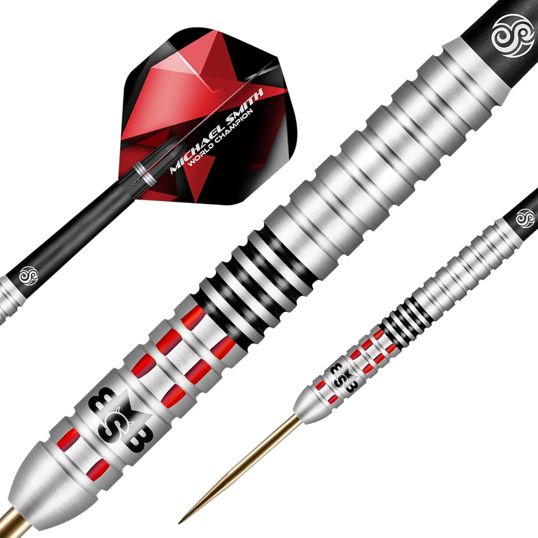 Shot! Steel Darts Michael Smith Bully Boy Achieve Matchdart 90% Tungsten Steeltip Darts Steeldart Ho
