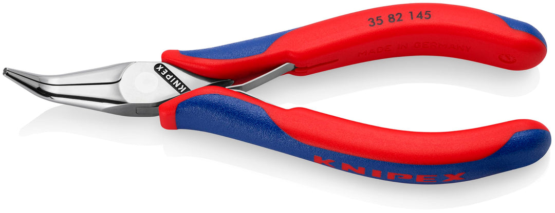 Knipex Elektronik-Greifzange mit Mehrkomponenten-Hüllen 145 mm 35 82 145