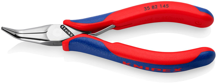 Knipex Elektronik-Greifzange mit Mehrkomponenten-Hüllen 145 mm 35 82 145