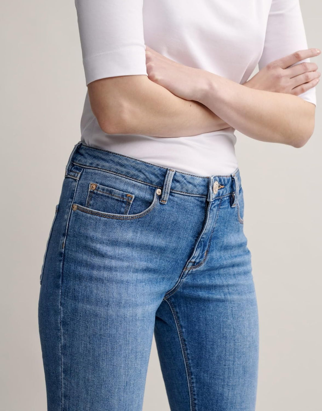 OPUS Damen Jeans Elma Blue Denim 44" "30