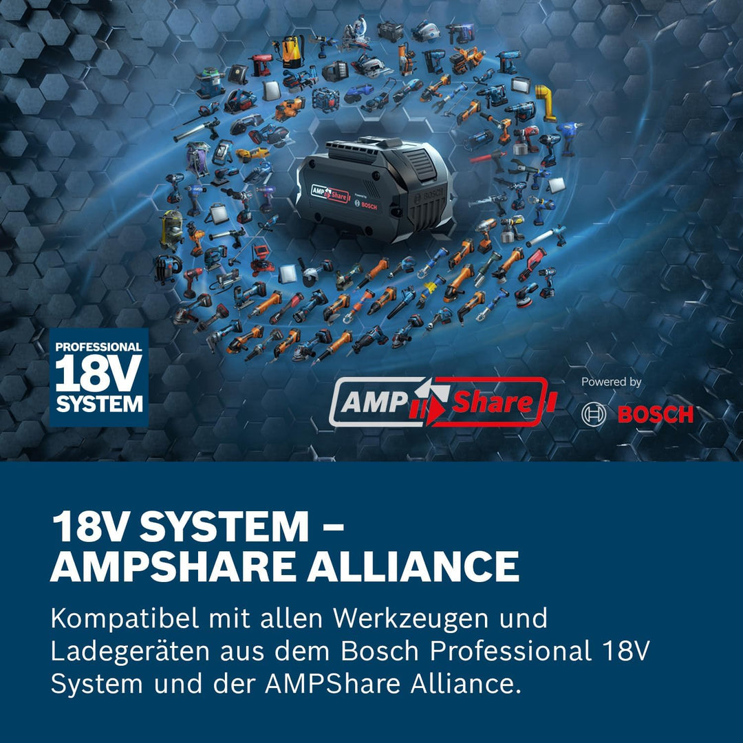 Bosch Professional 18V System Akku GBA 18V 5.0Ah (im Karton) 5.0 Ah