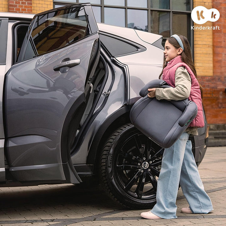Kinderkraft I-SPARK I-Size Babyautositz, Gruppe 2/3, 100-150 cm, von 3,5 bis 12 Jahre, 15 bis 36 kg,