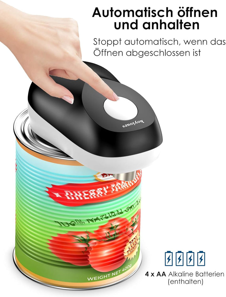 elektrischer dosenöffner hoyiours dosenöffner elektrisch ohne scharfe kanten und automatischer Absch