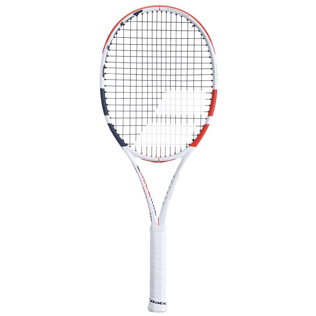 Babolat Pure Strike 100 U Nc schläger 35 blanc rouge noir (Blanco), 35 blanc rouge noir (Blanco)