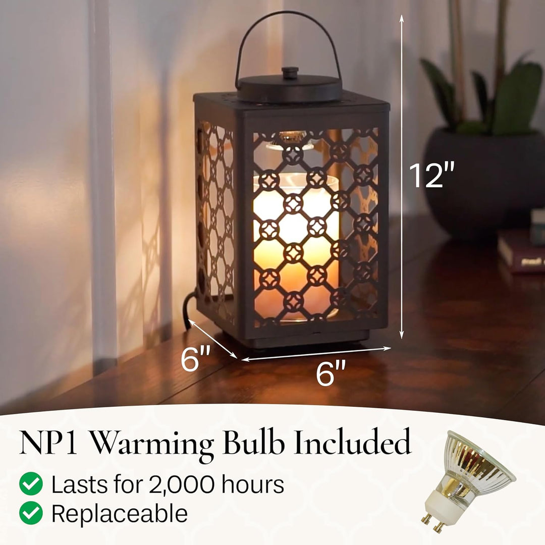Candle Warmers GARDEN Laterne Kerzenwärmer oil rubbed bronze Metall, Oil Rubbed Bronze