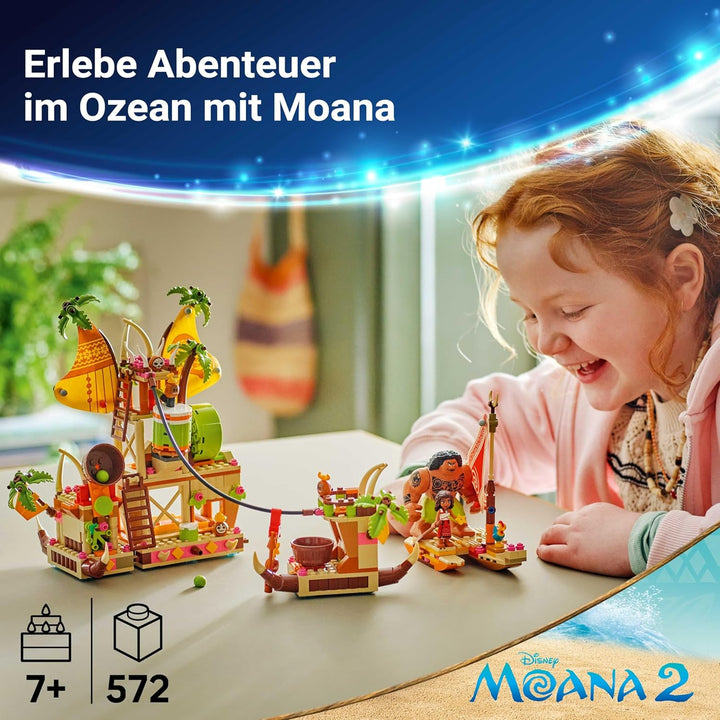 LEGO ǀ Disney Vaiana 2 Kakamora-Barge - Kakamora Boot - Spielzeug für Mädchen und Jungen ab 7 Jahren