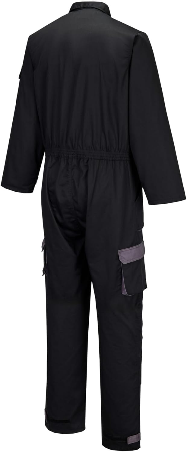 Portwest Portwest Texo Kontrast Overall, Grösse: XXL, Farbe: Schwarz, TX15BKRXXL Schwarz XXL, Schwar