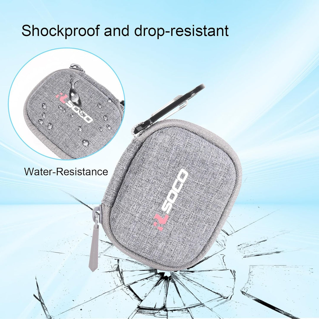RLSOCO Tasche für SHOKZ OpenDots ONE Open Ear Kopfhörer - Grau