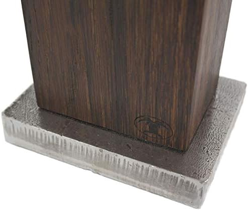 Blockwerk Magnet Messerblock 6er - Räuchereiche für max. 6 Messer - Magnetblock