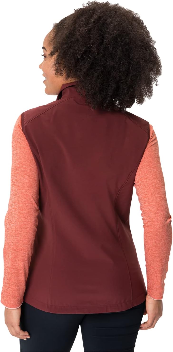 VAUDE Women's Hurricane Vest III 38 dark cherry, 38 dark cherry