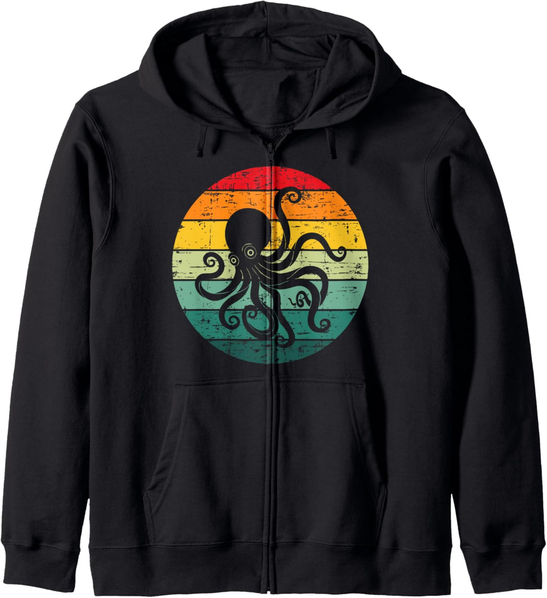 Oktopus Kraken Tentakel Tintenfisch Meer Kreatur Meerestiere Kapuzenjacke