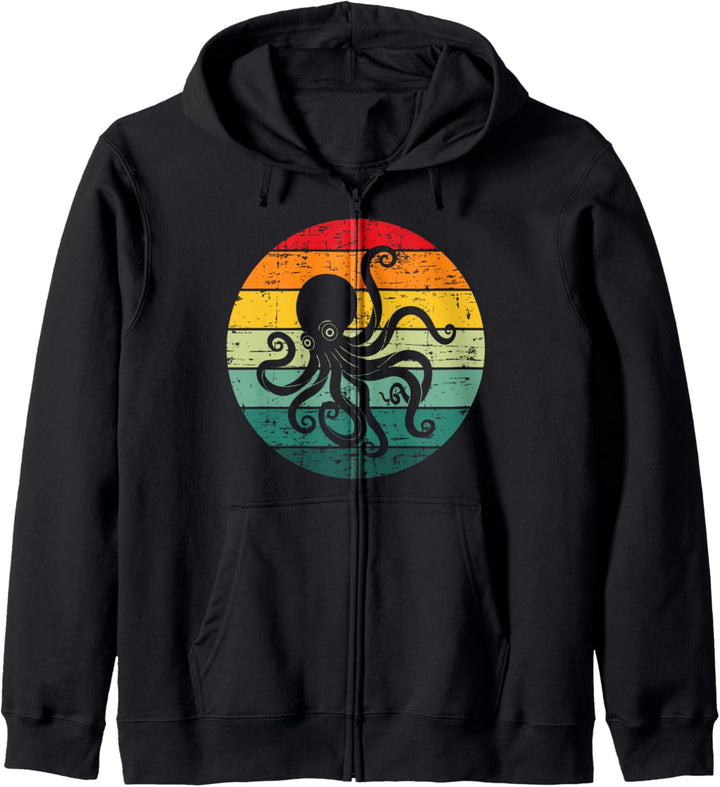 Oktopus Kraken Tentakel Tintenfisch Meer Kreatur Meerestiere Kapuzenjacke