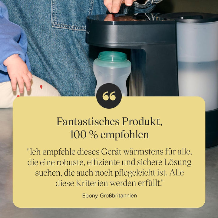 Tommee Tippee Perfect-Prep-Maschine, Flaschenzubereiter, Bereitet eine Flasche in Körpertemperatur i