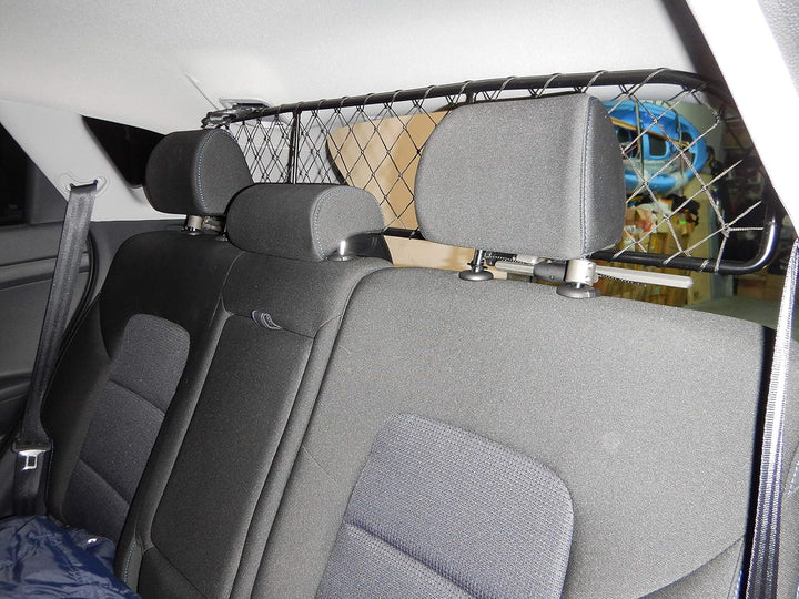 ERGOTECH Trennnetz Trenngitter kompatibel mit Hyundai Tucson (2015-2020) RDA65-XS16, für Hunde und G