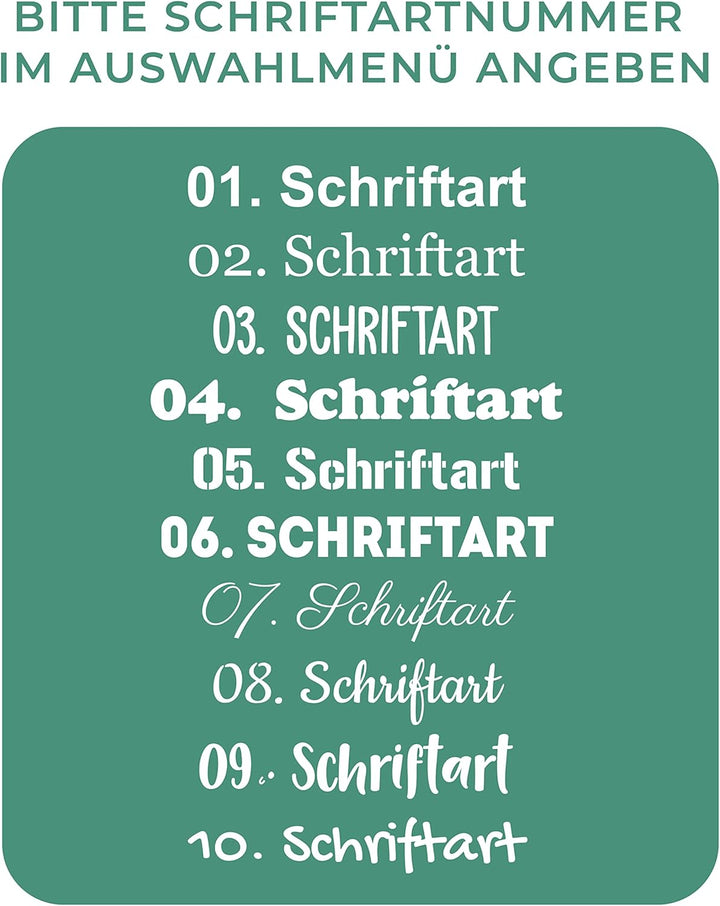 LAUBLUST Futterstation mit Name Personalisiert für Hunde - Natur | 31x15x6 cm - Futternapf & Wassern