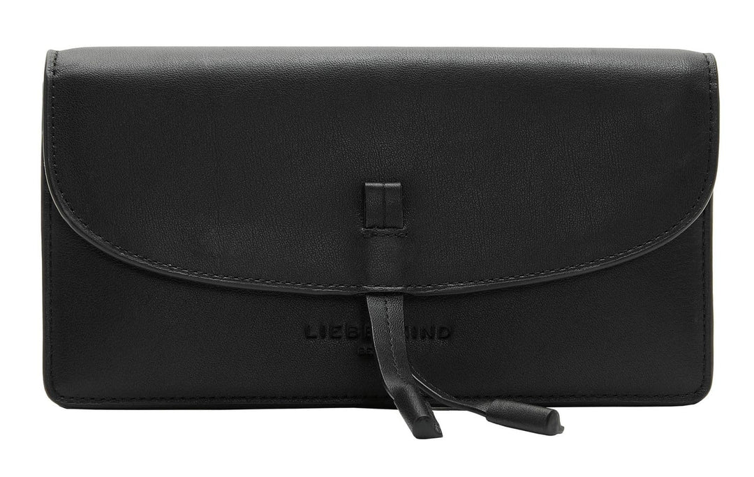 Liebeskind Damen Slam (OOS) Purse L L (HxBxT 9.4cm x 18.5cm x 2.5cm ) Schwarz Knot, L (HxBxT 9.4cm x