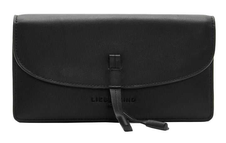 Liebeskind Damen Slam (OOS) Purse L L (HxBxT 9.4cm x 18.5cm x 2.5cm ) Schwarz Knot, L (HxBxT 9.4cm x