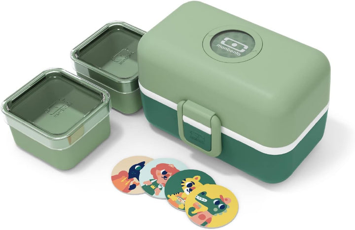 monbento MB Tresor Infinity – Brotdose Kinder 3 Fächer – Lunchbox BPA-frei – Jausenbox Kinder- Ideal
