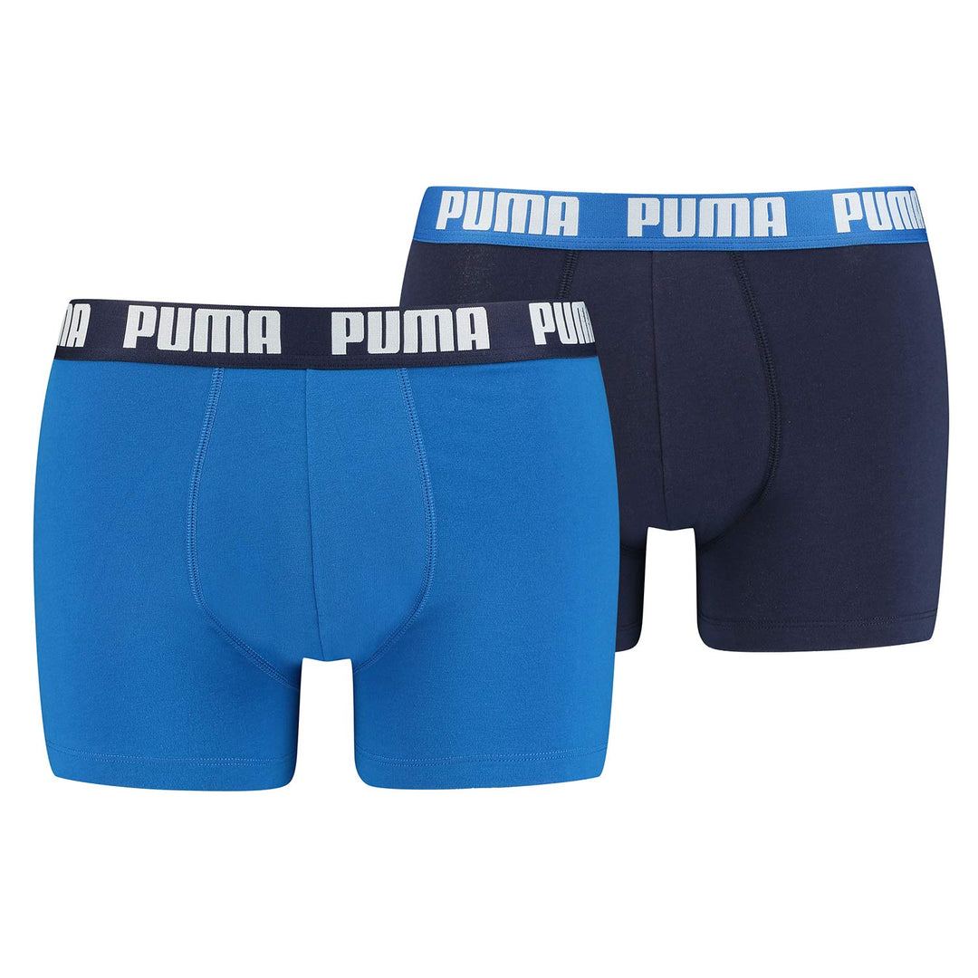 PUMA Herren Basic Boxer Briefs L 420 - True Blue, L 420 - True Blue