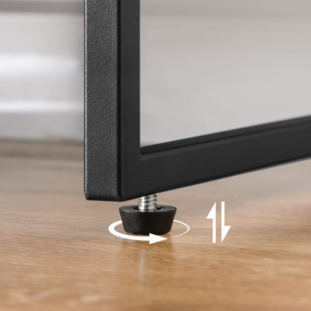 HOOBRO Schuhregal, 8-stöckige hoch Schuhschrank, Gro schmal Schuhablage, 21-28 Paar Schuhe, Stabil,