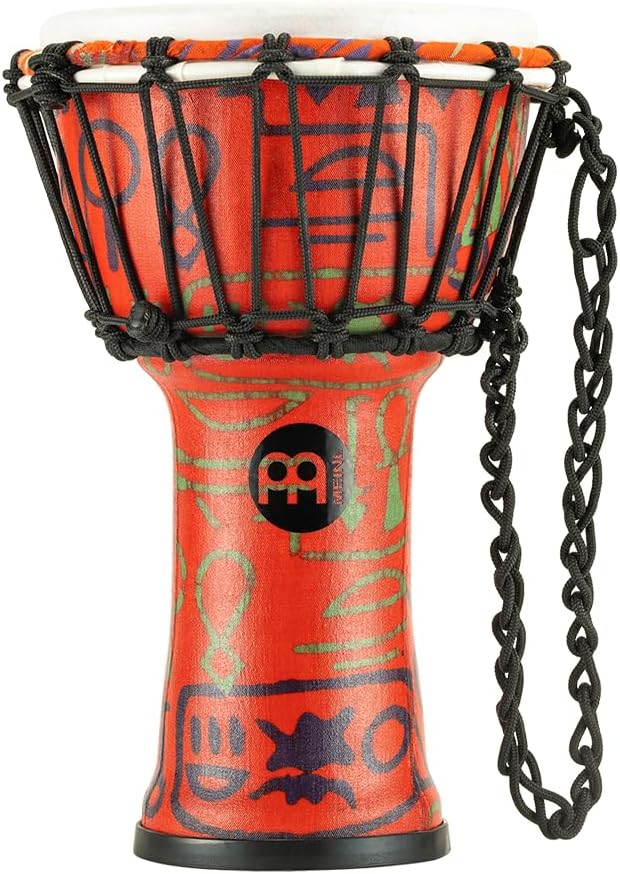 Meinl Percussion 18cm Jr. Djembe Trommel - Klein - Musikinstrument für Kinder und Erwachsene - Einfa