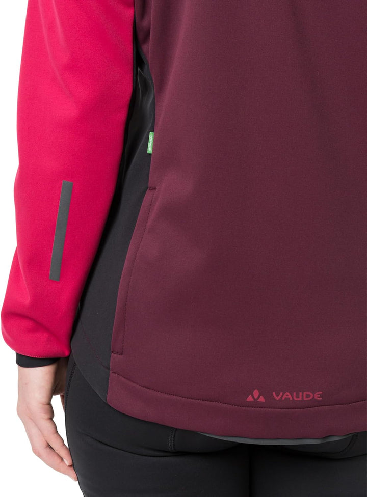VAUDE Damen Women's Posta Softshell Jacket Jacke 36 cassis, 36 cassis