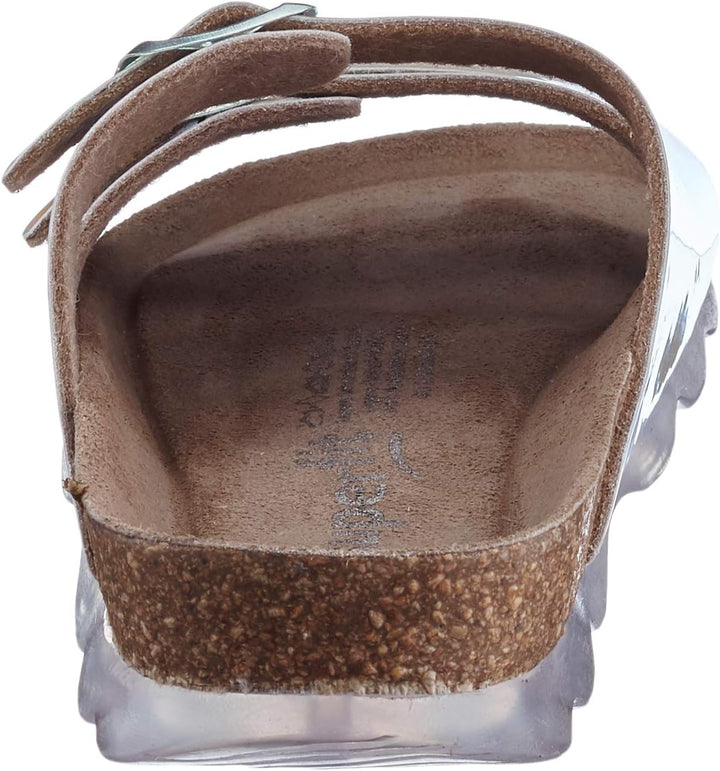 Superfit Mädchen Fussbettpantoffel Hausschuh 25 EU Irisierend 1010, 25 EU Irisierend 1010