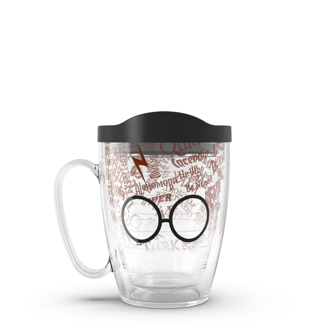 Tervis Doppelwandiger Harry-Potter-Becher mit Gläsern und Narben, hergestellt in den USA, hält Geträ