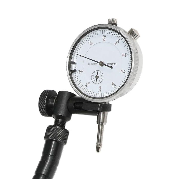 Dytabepl Bremsscheiben Messvorrichtung mit 0-10 mm Messuhr, Auto-Bremsscheiben-Schlagfestigkeitsprüf