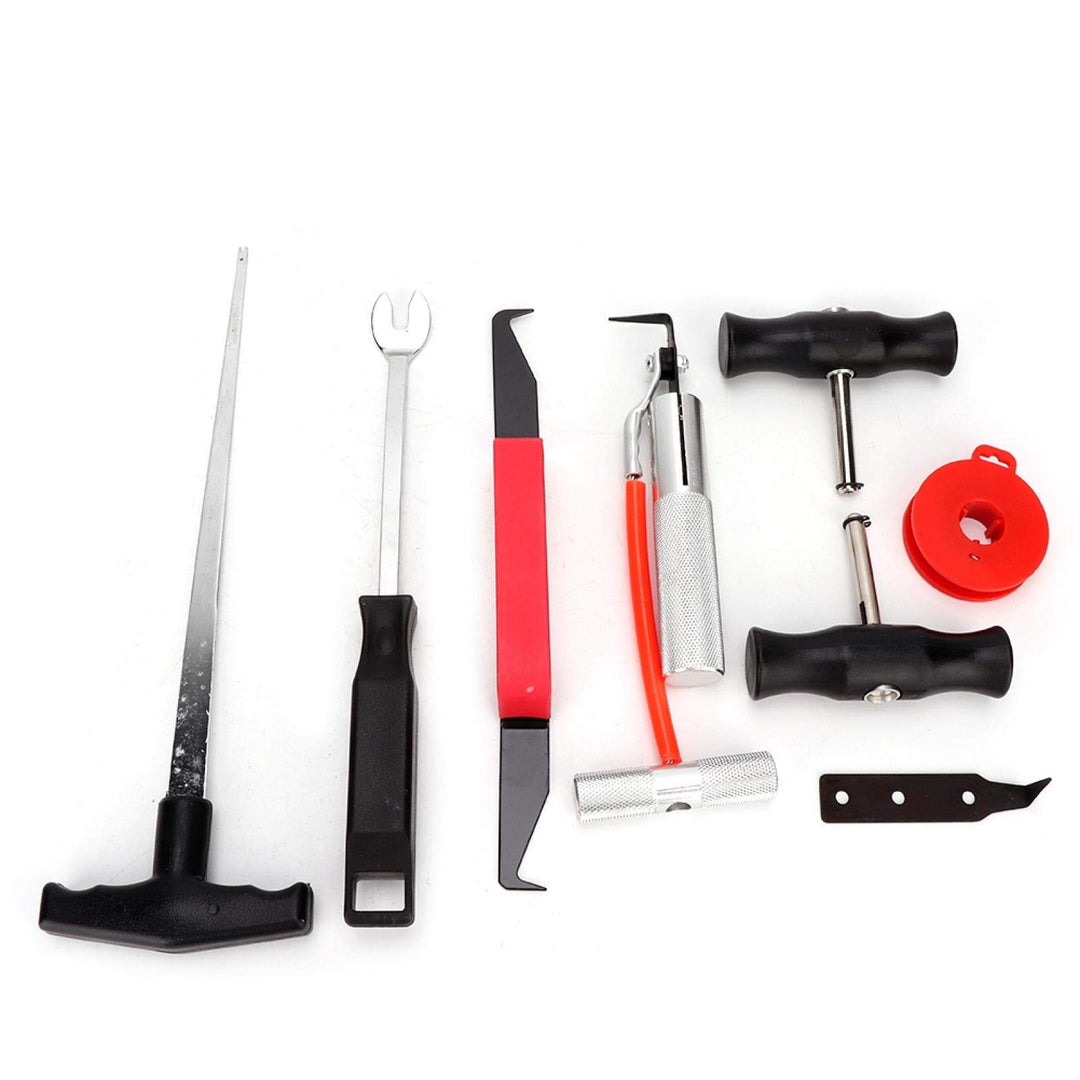 Cutter Puller Set, Remover Replacement, Auto Professional Windshield Removal Kit Windschutzscheiben-
