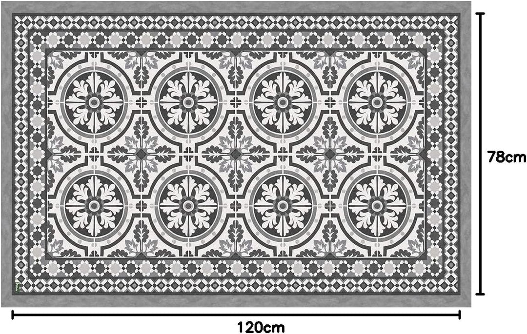 vilber, Vinylteppich, Tanger DU 05 78X120X0.22 cm 78 x 120 x 0.22 cm Bunt, 78 x 120 x 0.22 cm Bunt