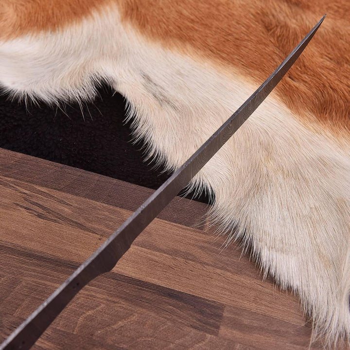 Damast Küchenmesserklinge Handgeschmiedete Damast Rohling Damascus blank blade Klinge 6036EA