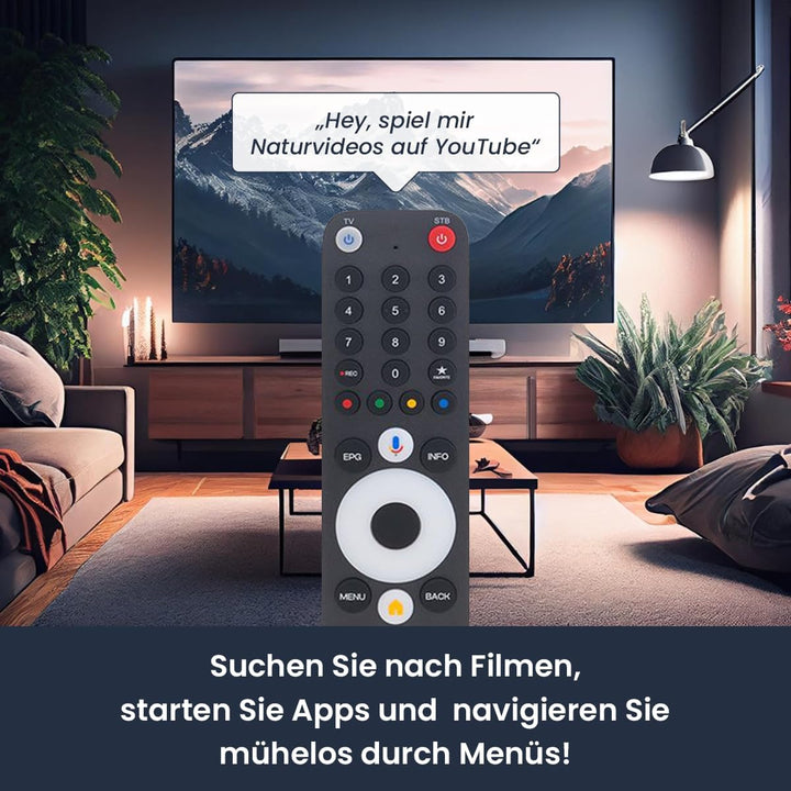 [ Test SEHR GUT, Note 1.1 *] OCTAGON Spirit Nano 4K UHD Android TV Stick + DVBSHOP HDMI Adapter, für