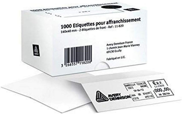 Avery Frankieretiketten zweifach 175 x 45 mm in Schachtel 1.000 Stück