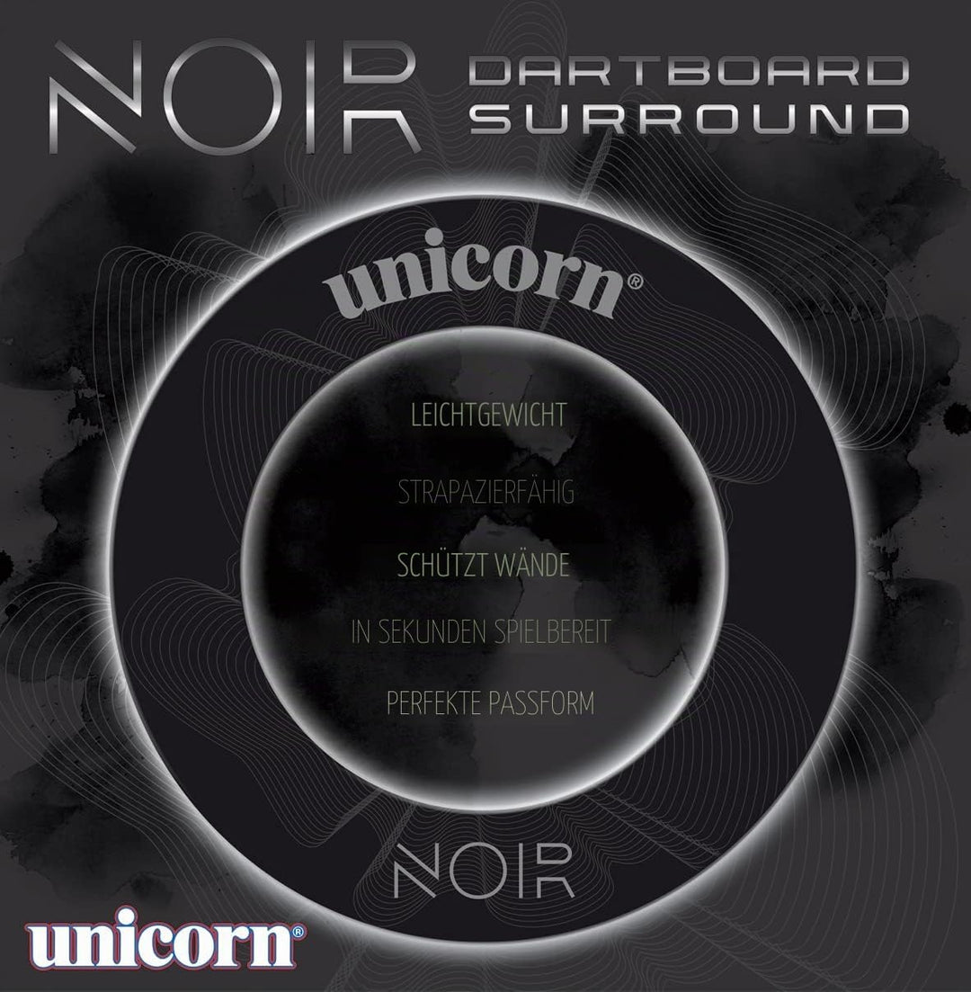 Unicorn Dart Professional PU Surround Black Noir Dartboard Surround