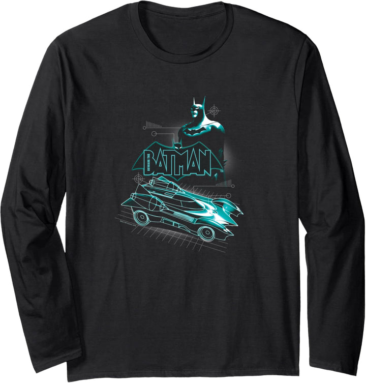 Beware the Batman Batmobile Langarmshirt